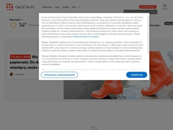 Audyt SEO strony gazeta.pl