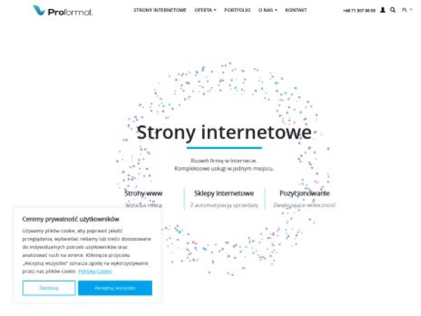 Audyt SEO strony proformat.pl