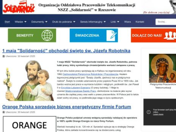Audyt SEO strony solidarnosc.net.pl