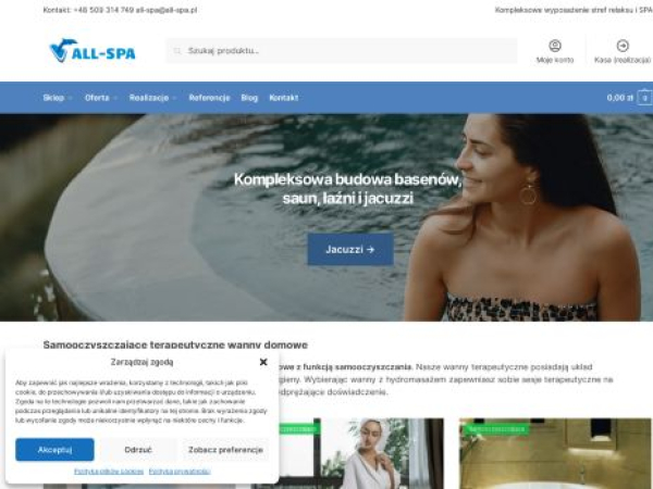 Audyt SEO strony all-spa.pl