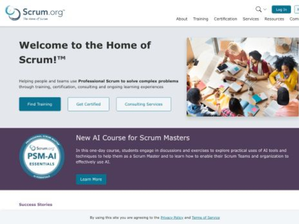 Audyt SEO strony scrum.org