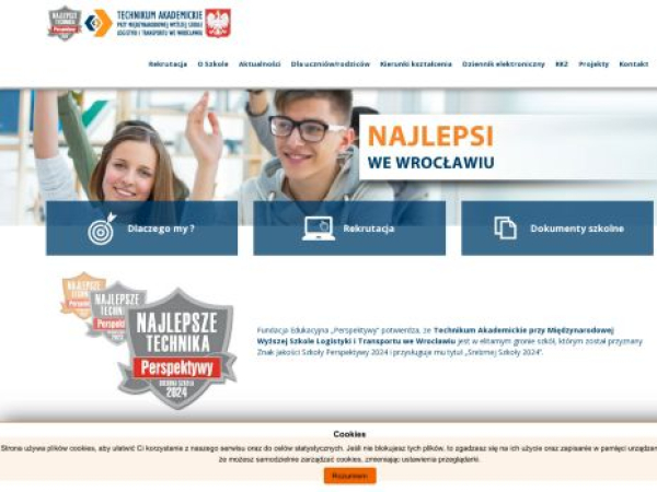 Audyt SEO strony technikum.wroclaw.pl