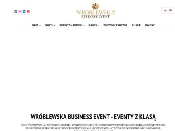 Audyt SEO strony wroblewskaevent.pl